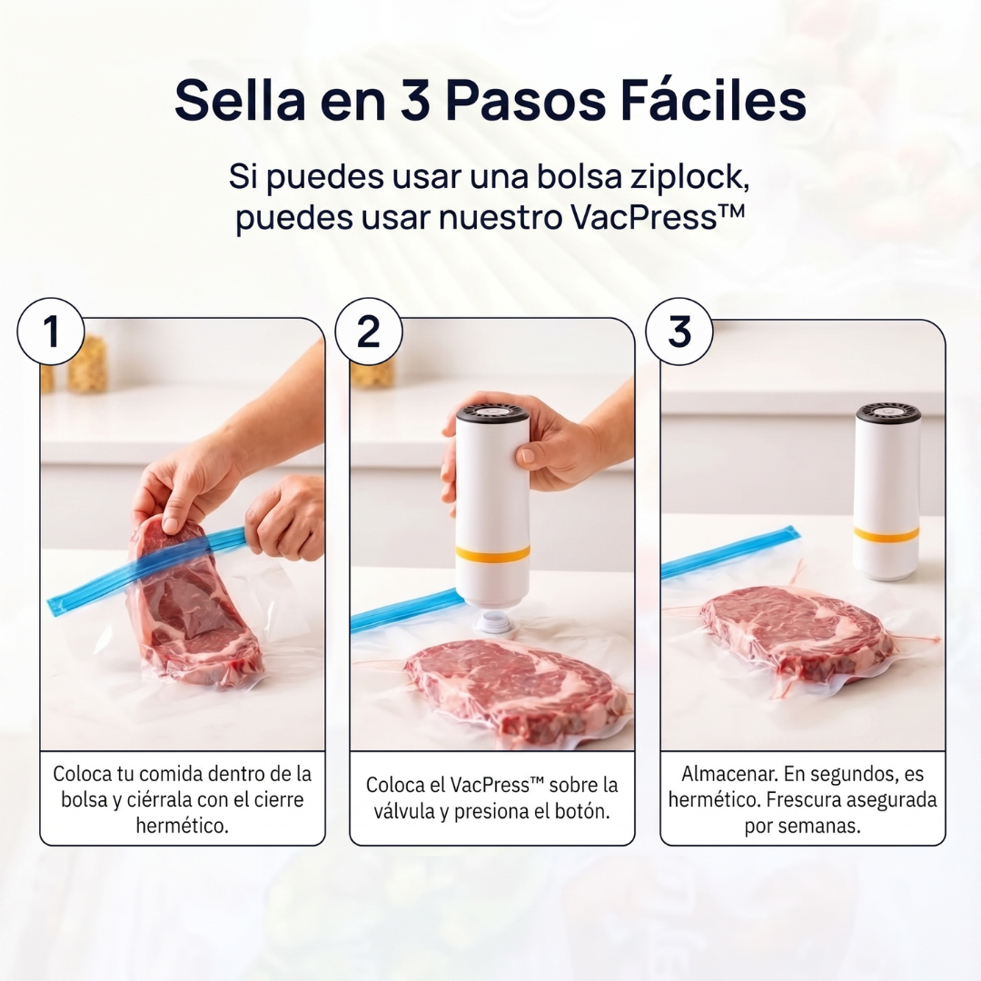 Clairide VacPress | Sella la Frescura