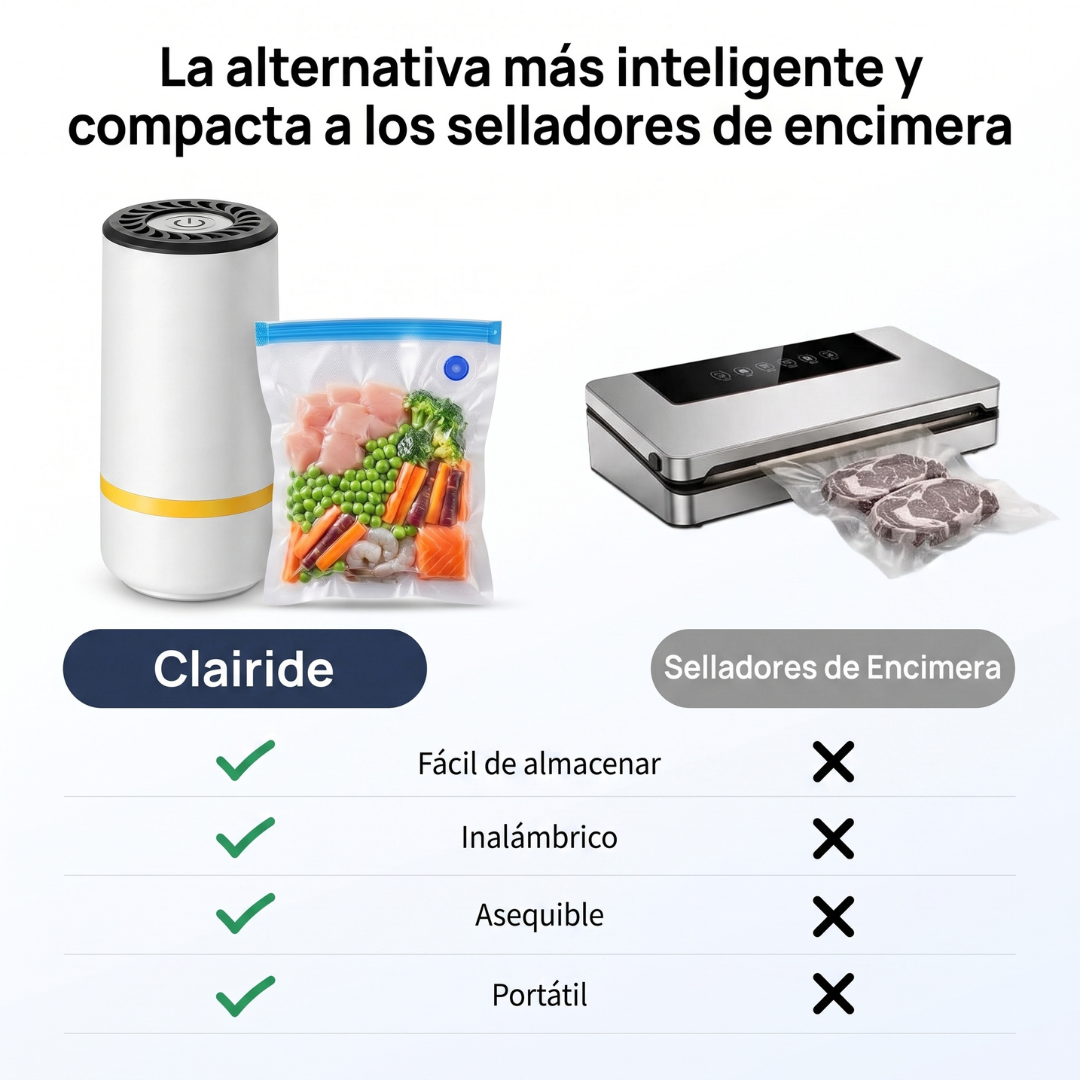 Clairide VacPress | Sella la Frescura